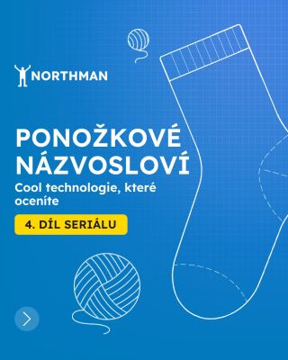 Dnešní díl ponožkového názvosloví je fakt cool. A to doslova. ❄️ Představíme vám technologie, díky kterým zůstanou nohy v...
